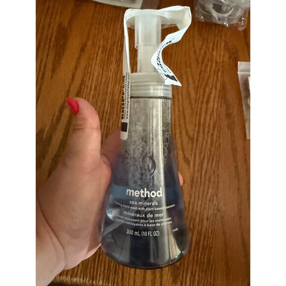 Method Foaming Hand Wash Pack of 4 Sea Minerals 300ml/10 Fl Oz Plant Based - Picture 2 of 2